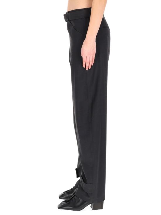 25FW 르메르 스트레이트 팬츠 PA1223 LF414BK996 Black - LEMAIRE