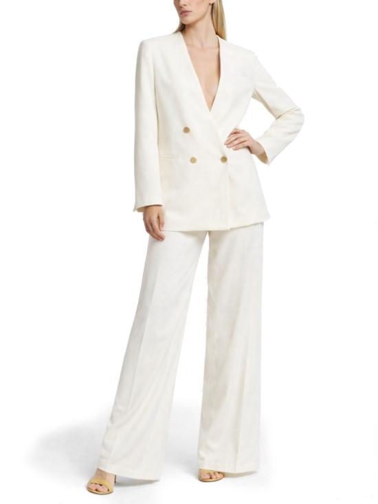 26SS 알베르타 페레티 스트레이트 팬츠 03040128 0003 White - ALBERTA FERRETTI