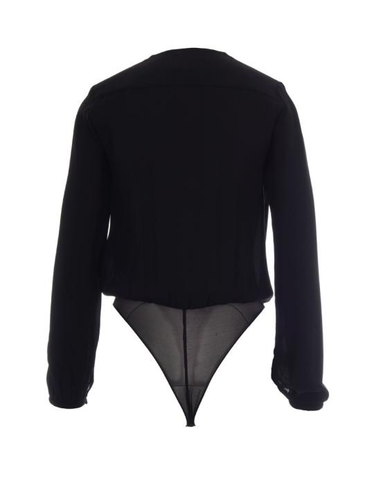 26SS 엘리자베타프랜치 바디수트 티셔츠 8989148 Black - ELISABETTA FRANCHI