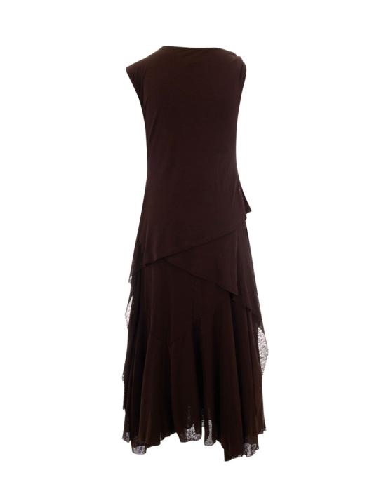 26SS 가니 미디 원피스 7770885 Black - GANNI