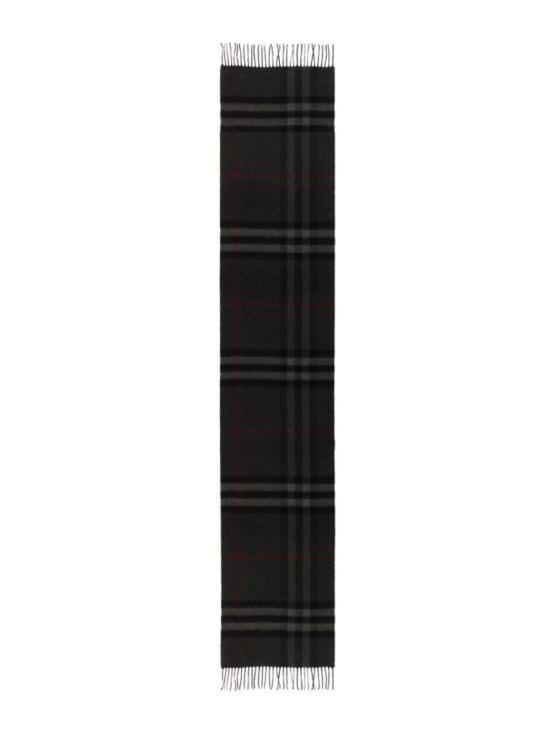 26SS 버버리 체크 캐시미어 스카프 8077880 A1208 Black