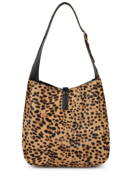 25FW 생로랑 Le 5 A 7 서플 스몰 포니 헤어 레더 숄더백 713938 AAD0J2790 Brown - SAINT LAURENT