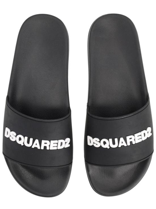 26SS 디스퀘어드2 뮬/슬리퍼 FSM0085 172088692124 Black - DSQUARED2