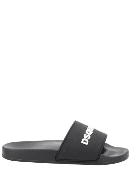 26SS 디스퀘어드2 뮬/슬리퍼 FSM0085 172088692124 Black