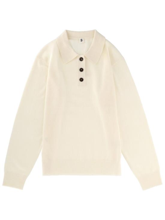 25FW 더 가먼트 폴로 티셔츠 20761 001 Neutrals