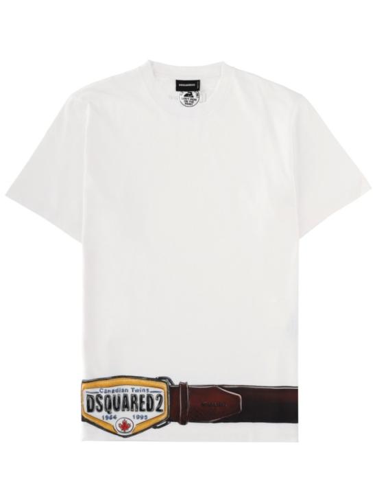 26SS 디스퀘어드2 반팔 티셔츠 S78GD0120 D20033100 White