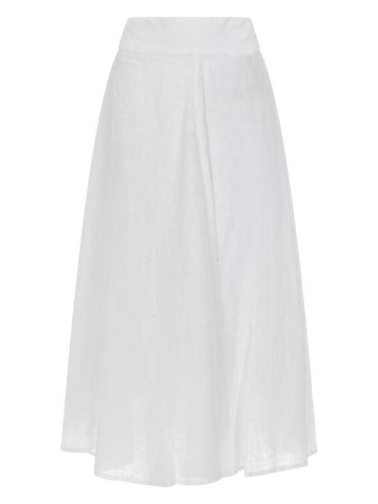 26SS 120 리노 롱 스커트 33ALIW59AF 000B317000050 White