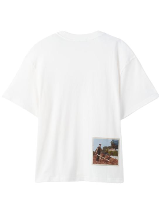 26SS 자크뮈스 페이장 쇼트 슬리브 티셔츠 TSM00595AJ0 02561NU White - JACQUEMUS