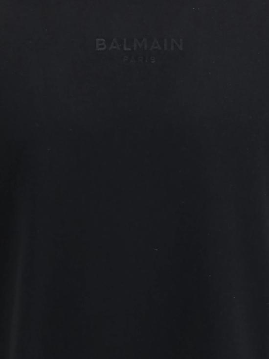26FW 발망 반팔 티셔츠 GH0EG000 BD10 Black - BALMAIN