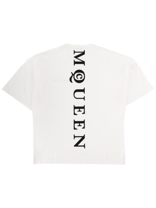 26SS 알렉산더 맥퀸 반팔 티셔츠 828434 QTADE0909 White - ALEXANDER MCQUEEN