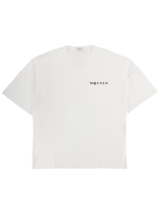 26SS 알렉산더 맥퀸 반팔 티셔츠 828434 QTADE0909 White