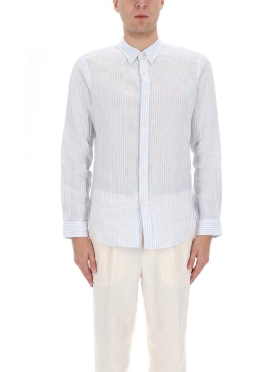 26SS 폴로 랄프로렌 긴팔 셔츠 710B15647 0027188AWHITEBLUE White - POLO RALPH LAUREN
