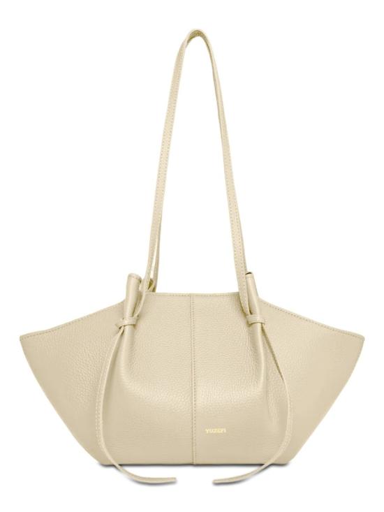  유제피 숄더백 MOCHI PEBBLE GRAIN LEATHER VANILLA Neutrals