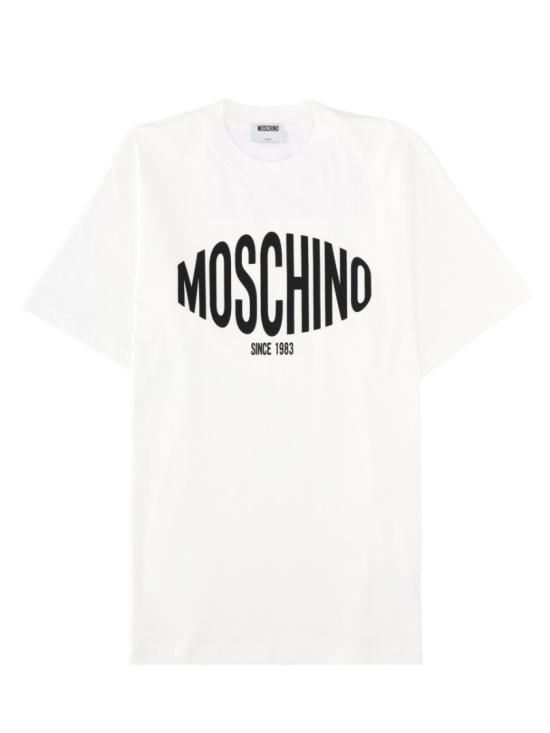 26SS 모스키노 반팔 티셔츠 07020241 1001 White