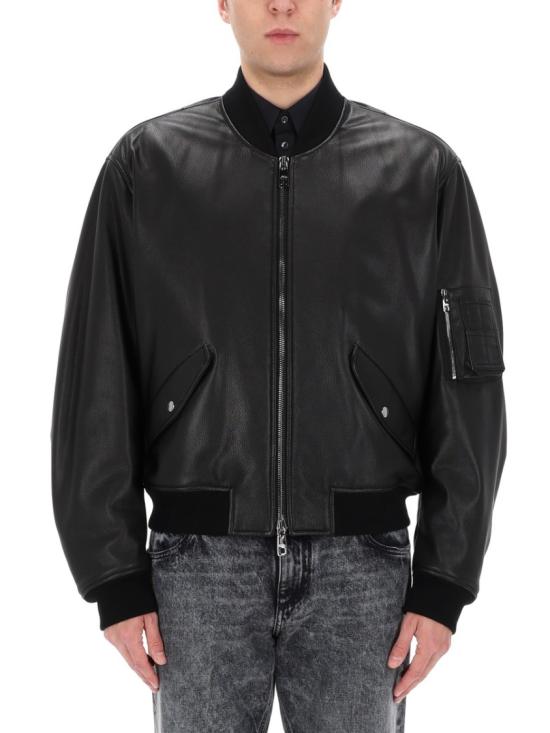26SS 돌체앤가바나 봄버 자켓 G9BBML HULY3N0000 Black - DOLCE & GABBANA