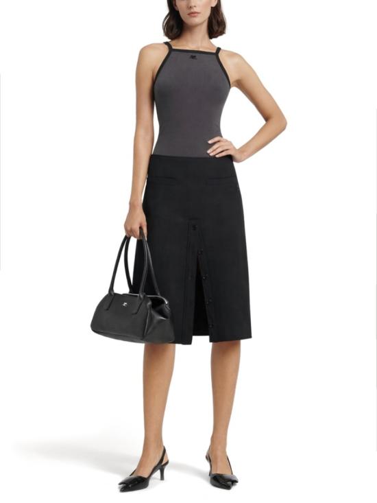  쿠레쥬 탑 126JDE149 JS0203B214 Grey - COURREGES
