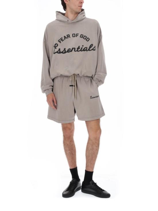 26SS 피어오브갓 후드 티셔츠 192SP264463F FADEDSEAL Grey - FEAR OF GOD