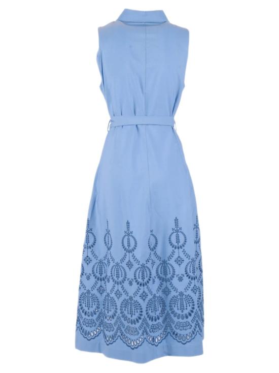 26SS 파로쉬 미디 원피스 CANNESD7246156011 Blue - PAROSH