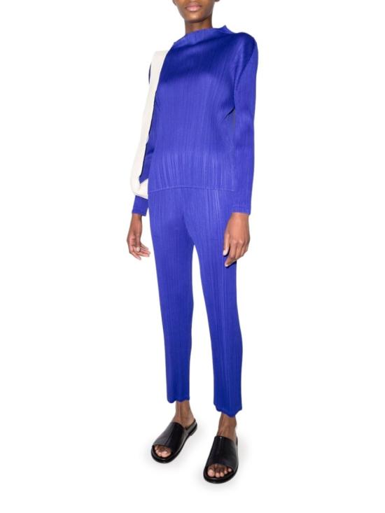  플리츠플리즈 긴팔 티셔츠 PP66JK111 73 Blue - PLEATS PLEASE