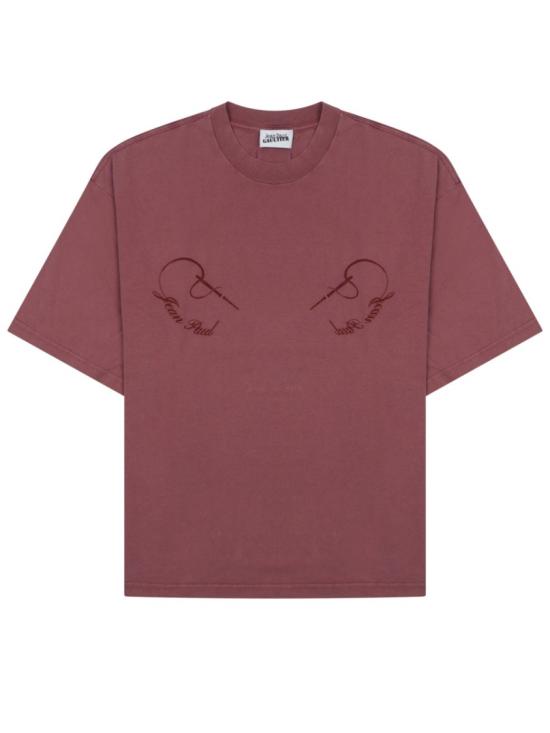26SS 장 폴 고티에 탑 TO405 J03328 Burgundy
