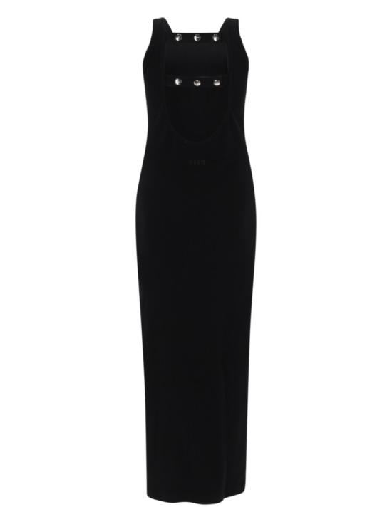 26SS 엠에스지엠 롱 원피스 4041MDA73N 26712099 Black - MSGM