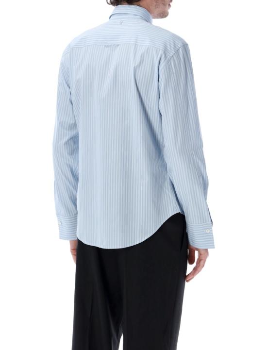 26SS 아미 긴팔 셔츠 HSH820C002194844 Blue - AMI