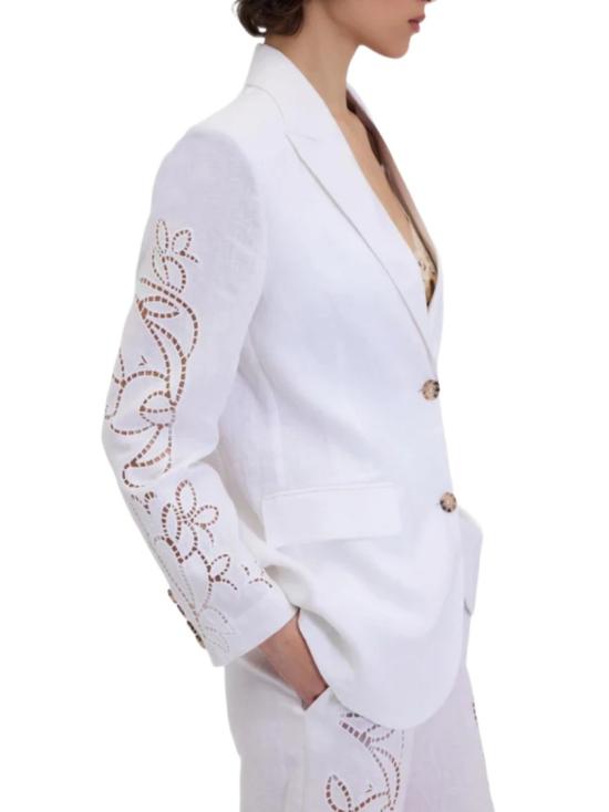 26SS 에르마노 피렌제 자켓 D48EI026ES4MF010 White - ERMANNO FIRENZE
