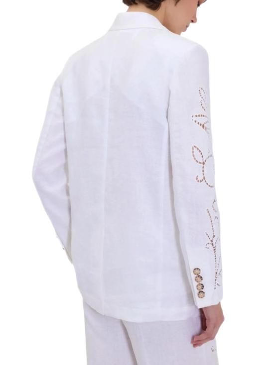 26SS 에르마노 피렌제 자켓 D48EI026ES4MF010 White - ERMANNO FIRENZE