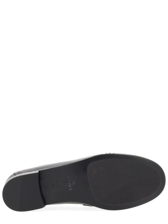  펜디 바게트 가죽 로퍼 8D8756 NBAF0QA1 Black - FENDI