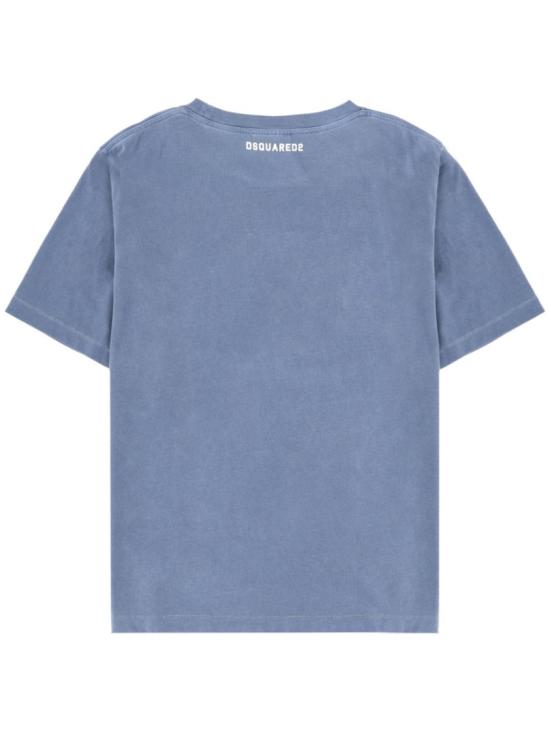 26SS 디스퀘어드2 반팔 티셔츠 S75GD0519 D20108470 Blue - DSQUARED2