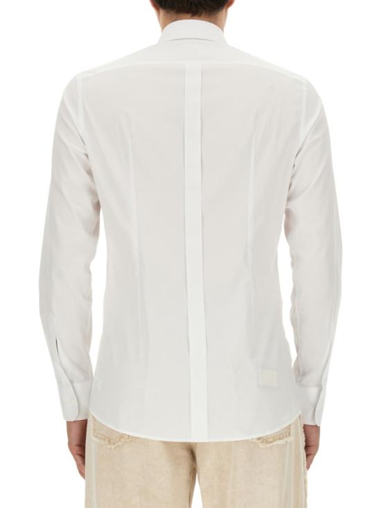  돌체앤가바나 스트레치 포플린 골드티 G5EJ0T GG826W0800 White - DOLCE & GABBANA