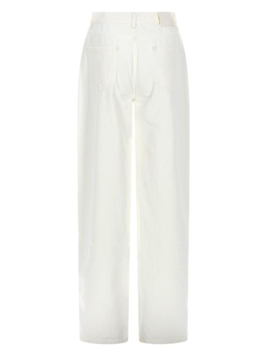 26SS 루루 드 세종 데님 팬츠 SAMURLDS IVORY White - LOULOU DE SAISON