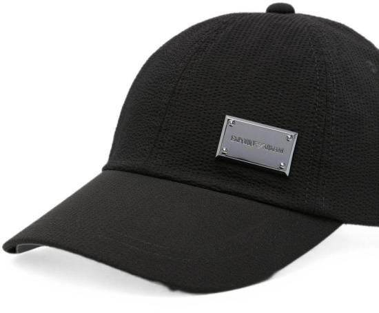 26FW 엠포리오 아르마니 모자 EM007023AF28011UC001 BLACK - EMPORIO ARMANI