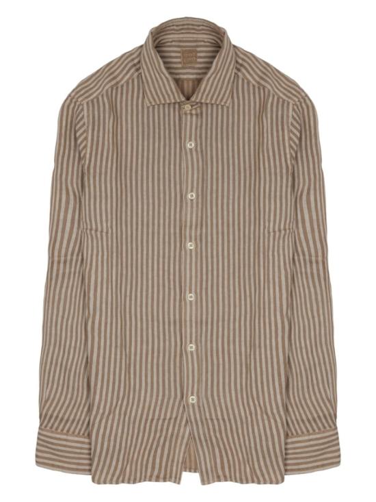  120 리노 긴팔 셔츠 33ALIM1PJL 000G445000092 Brown