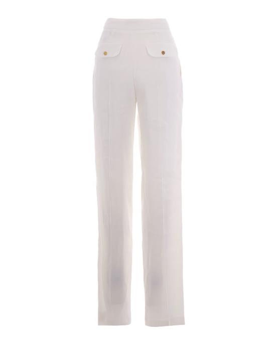 26SS 엘리자베타프랜치 스트레이트 팬츠 2743449 White - ELISABETTA FRANCHI