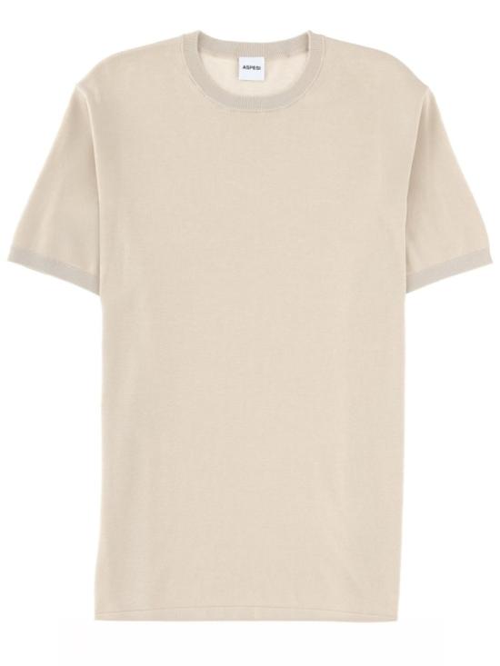 26SS 아스페시 반팔 티셔츠 M833 337101045 Neutrals