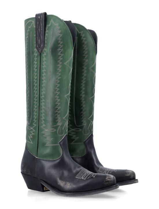 26SS 골든구스 위시 스타 부츠 GWF01053F00820035684 Green - GOLDEN GOOSE