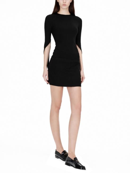 26SS 알렉산더 왕 긴팔 티셔츠 1CC1261201 001 Black - ALEXANDER WANG