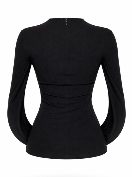 26SS 알렉산더 왕 긴팔 티셔츠 1CC1261201 001 Black - ALEXANDER WANG