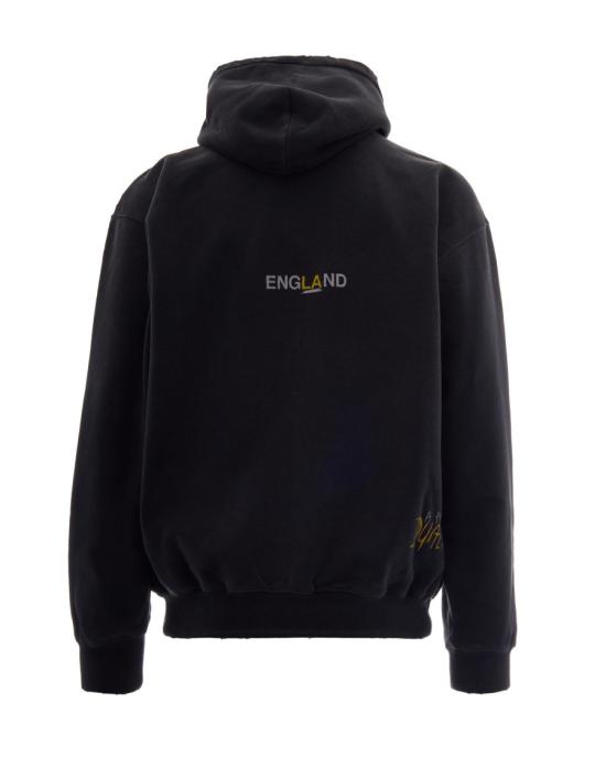 26FW 리프레젠트 후드 티셔츠 513634 Black - REPRESENT