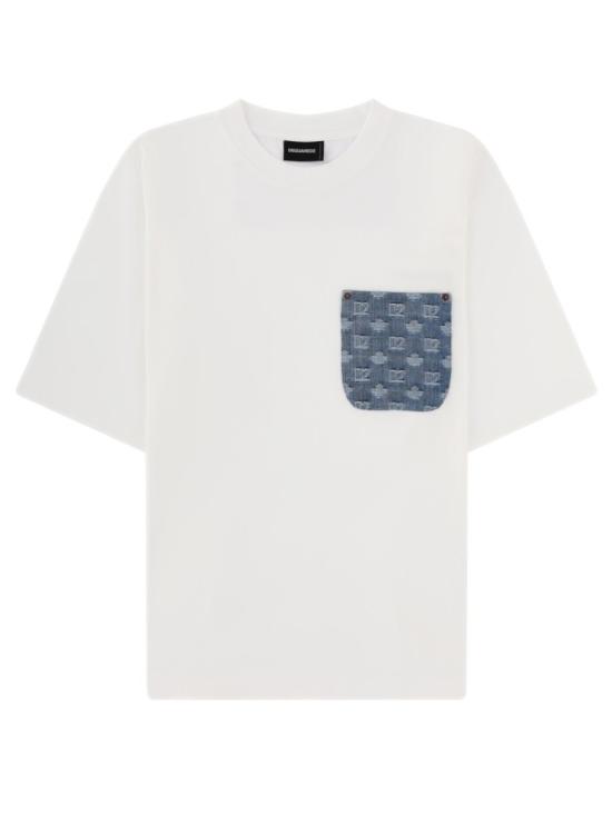 26SS 디스퀘어드2 반팔 티셔츠 S74GD1554 D20106100 White