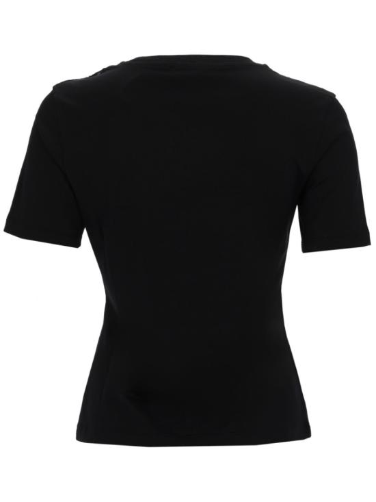 26SS 니나리찌 탑 26PJTO027CO1115 U9000 Black - NINA RICCI