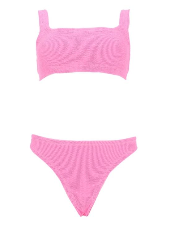 26SS 훈자 지 비치웨어 B XANDRA CR BUBBLEGUM Pink