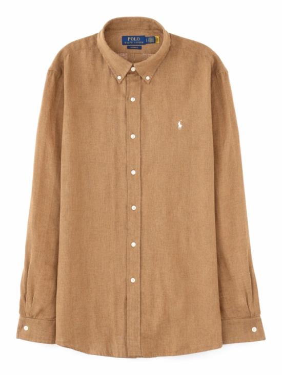 26SS 폴로 랄프로렌 긴팔 셔츠 710966294 505RLBROWN Neutrals