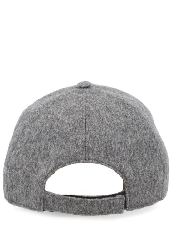 펜디 FF 베이스볼 캡 FXQ768 AYK2F0COK Grey - FENDI