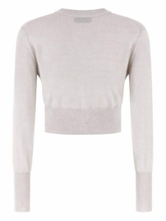 26SS 비비안웨스트우드 베아 크롭드 가디건 1803002U Y001AP403 White - VIVIENNE WESTWOOD