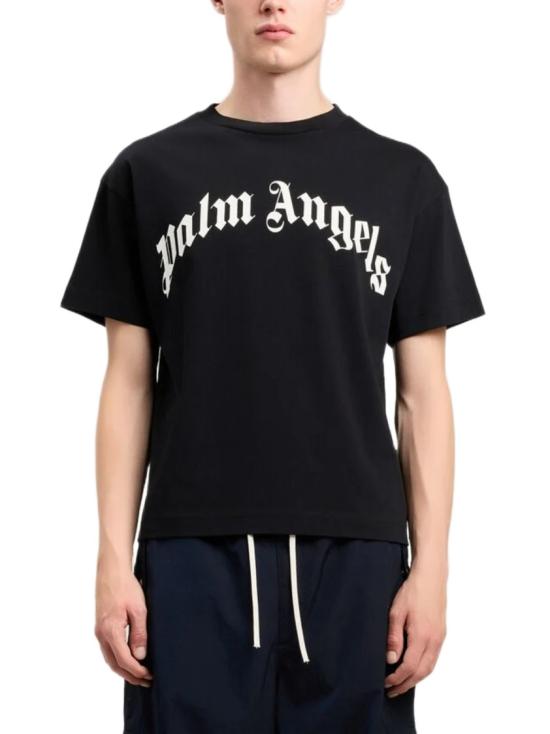 26SS 팜앤젤스 반팔 티셔츠 PMAA109S26JER00G1003 Black - PALM ANGELS
