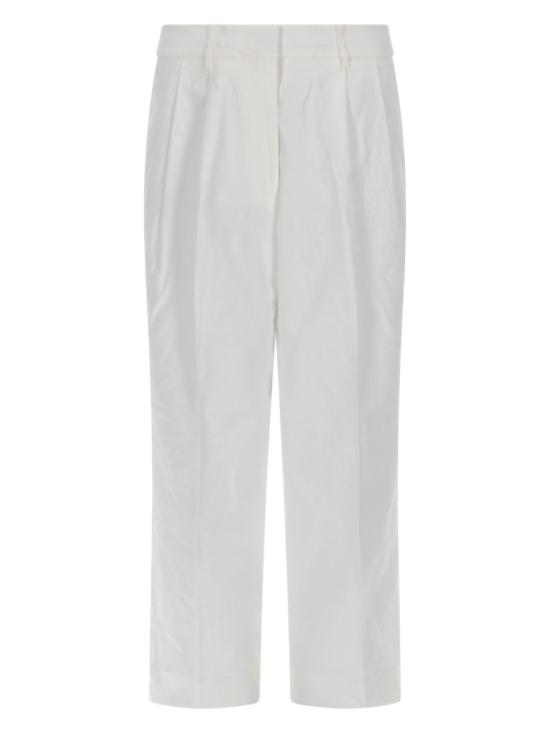 26SS 마이클 코어스 스트레이트 팬츠 MS630ZUKPY 100WHITE White