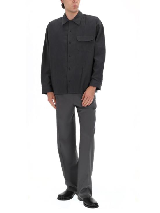 26SS 와이엠씨 긴팔 셔츠 P2AAP GREY Black - YMC