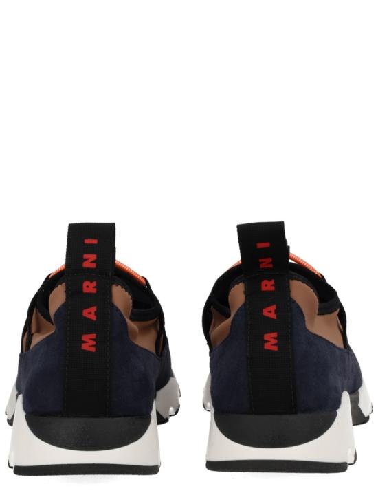 26SS 마르니 라이크라 레이스업 러닝 스니커즈 SNZU019302 P7616ZP093 Black - MARNI